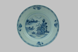 Pair of Canton Porcelain Plates