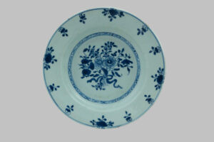 Three Canton Porcelain Plates