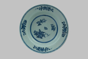 Five Canton Porcelain Plates