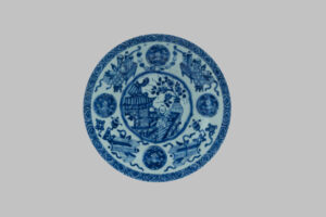 Porcelain Plate "Company of the Indies"