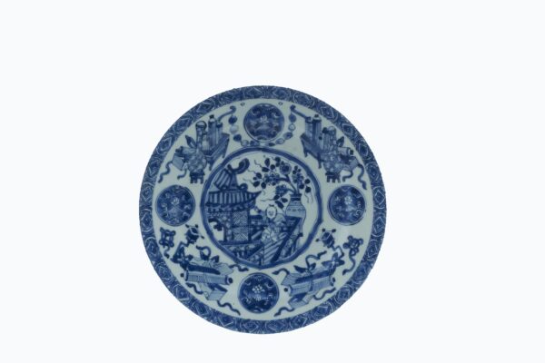 Porcelain Plate "Company of the Indies"