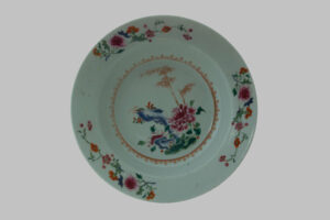 Three Chinese Porcelain Plates