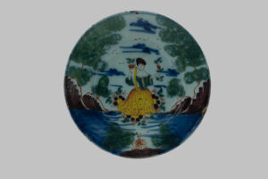 French Porcelain Plate
