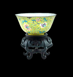 Cuenco de Cloisonné