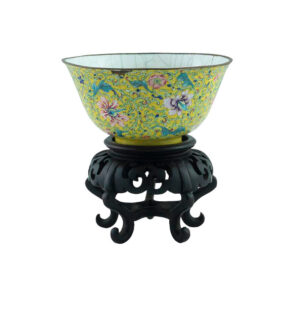 Cuenco de Cloisonné