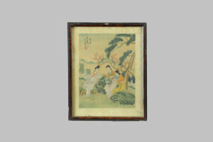 Pintura China sobre Seda: Tres damas