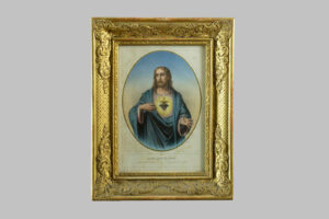 Grabado: Sagrado Corazón