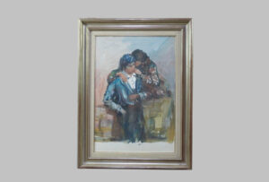 Watercolor Painting by Julio Visconti (1921 - 2021)