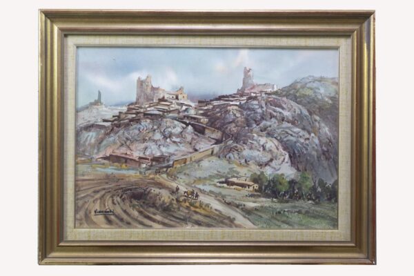 Acuarela de Julio Visconti (1921 - 2021)
