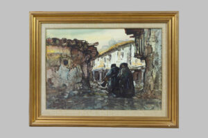 Watercolor Painting by Julio Visconti (1921 - 2021)
