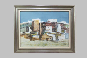Watercolor Painting by Julio Visconti (1921 - 2021)