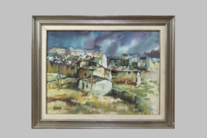 Watercolor Painting by Julio Visconti (1921 - 2021)