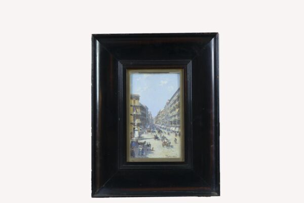 Oil on Cardboard by Antonietta Brandeis (1848 - 1926)