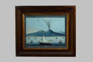 Pintura al Pastel: Monte Vesubio