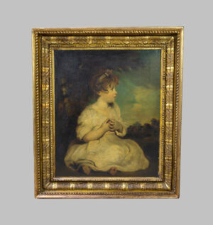 Oil on Canvas: Girl Portrait