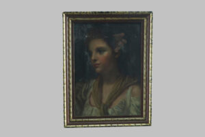Oil on Canvas: Woman Portrait