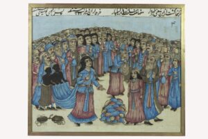 Nueve Pinturas Orientales sobre Tela