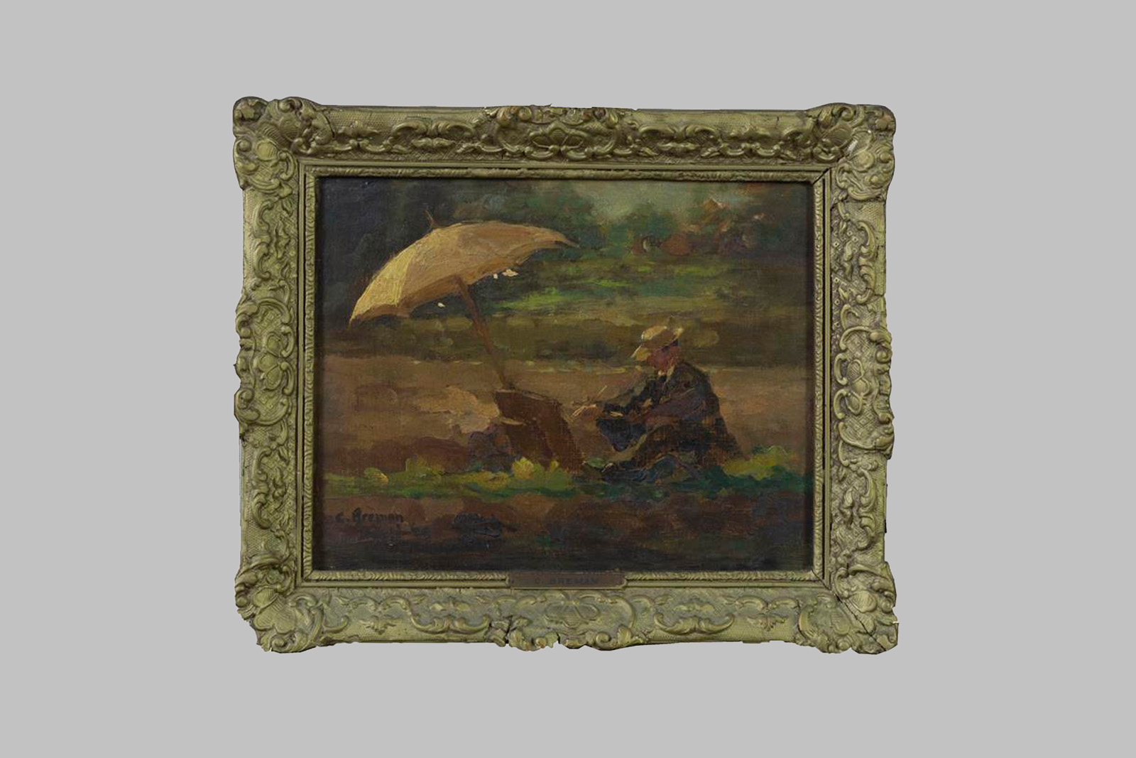 Óleo sobre Tabla de C. Breman