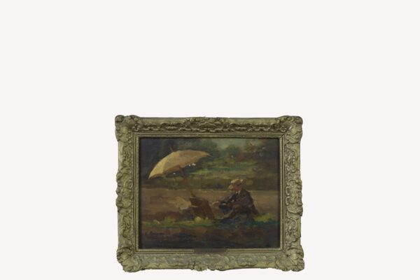 Oil on Board by C. Breman