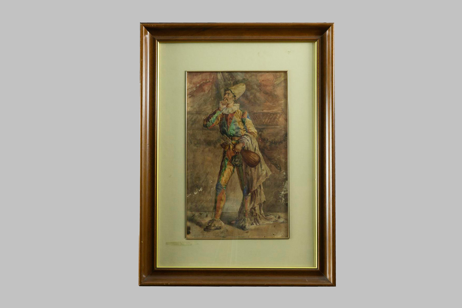 Acuarela de José Denis Belgrano (1844 - 1917)