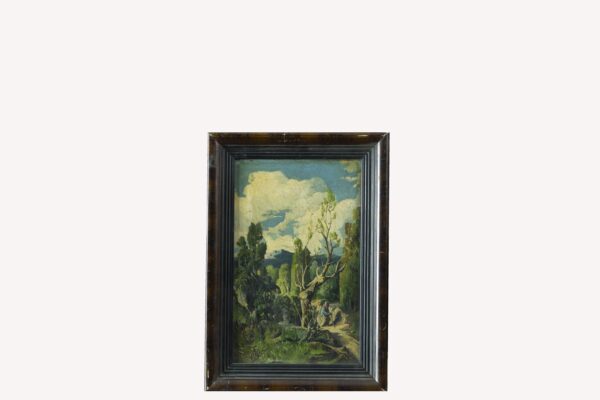 Óleo sobre Tabla de Rafael Montesinos y Ausina