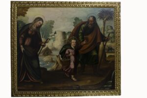 Oil on Canvas: Religious Scene