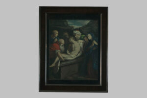Óleo sobre Tela: "Entierro de Jesucristo"
