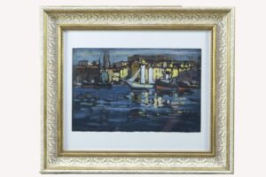 Pintura al Pastel de Jean Guindon (1883 - 1976)