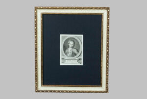 Grabado: Retrato de Pierre Puget (1620 - 1694)