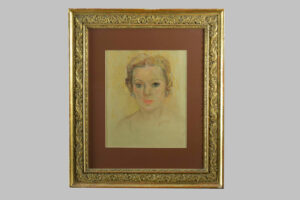 Pintura al Pastel de Dionís Bennàssar Mulet (1904 - 1967)