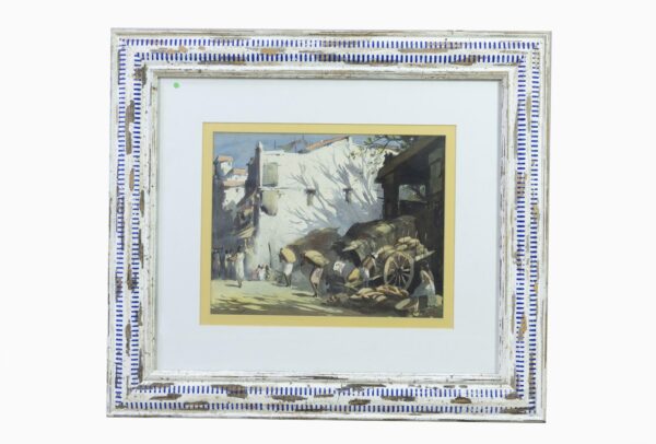 Original Watercolor by G. D. Paul Raj (1914 - 1979)