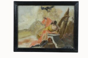Four Paintings on Glass