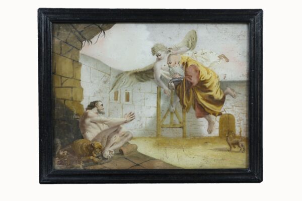 Four Paintings on Glass - Image 4