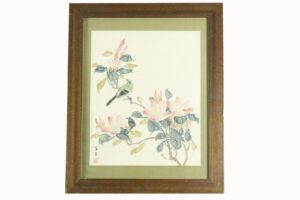 Japanese Watercolor on Silk