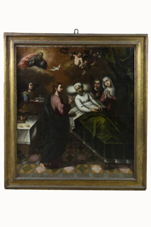 Oil on Canvas: Religious Theme
