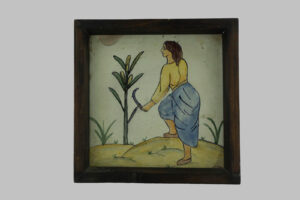 Ladrillo de Cerámica pintado