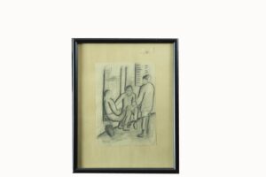 Charcoal Drawing by Juli Ramis (1909 - 1990)