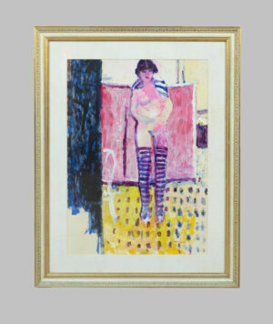Óleo sobre Cartulina de Roberto Ortuño Pascual (Barcelona, 1953)