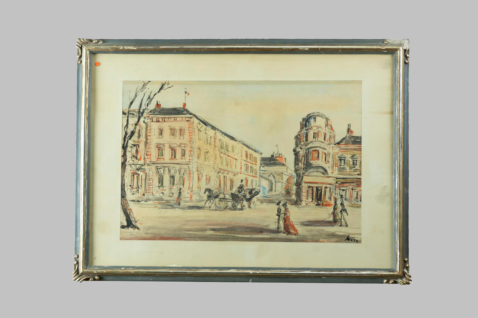 Acuarela de Arturo Souto (1902 - 1964)