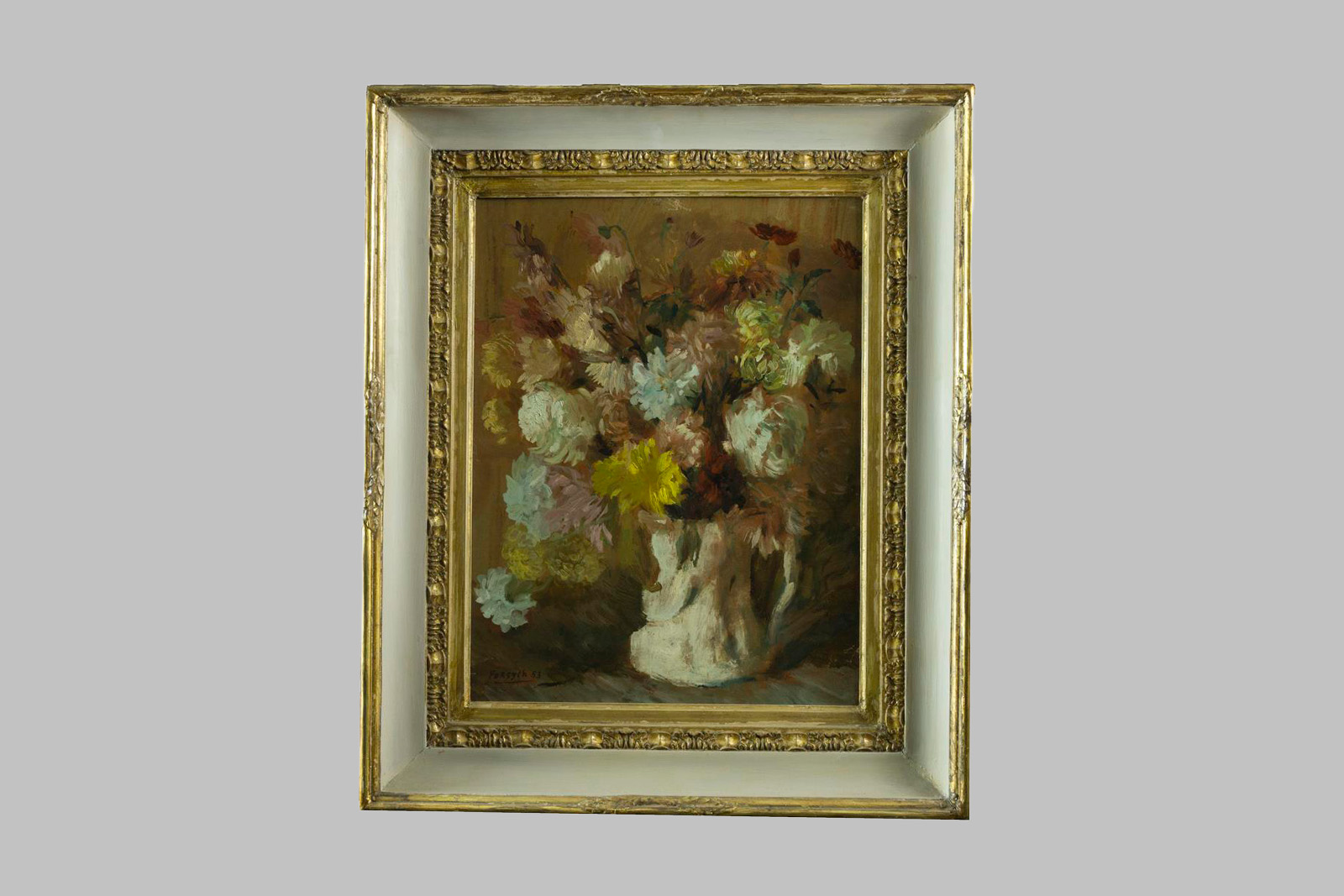 Óleo sobre Tabla: Bodegón