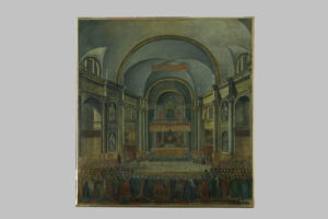 Watercolor: Holy Mass