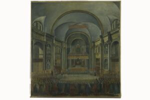 Watercolor: Holy Mass
