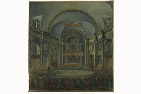 Watercolor: Holy Mass