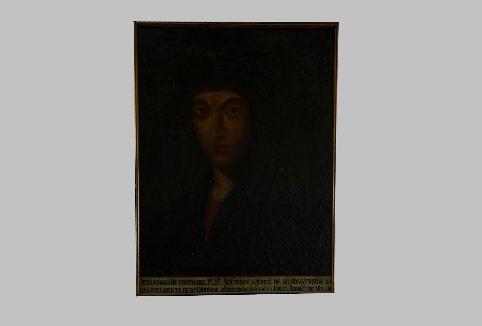 Óleo sobre Tela: San Agustín