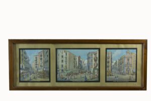 Pair of Triptychs: Naples