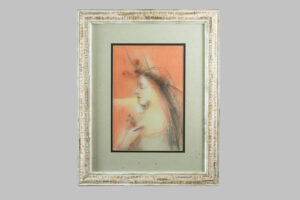 Pastel Painting by Miguel Roca Fuster (1942 – 2006)