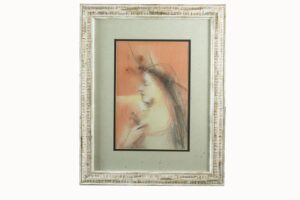 Pastel Painting by Miguel Roca Fuster (1942 – 2006)