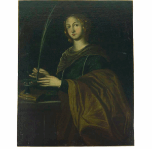 Oil on Canvas: Religious Theme