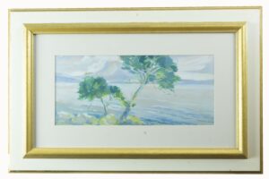 Gouache sobre Cartulina de Andrés Minnocci Herrera (Entre 1900 y 1910 – 1967)