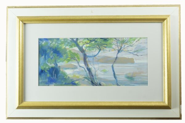 Gouache on Cardboard by Andrés Minnocci Herrera (between 1900 and 1910 – Palma, 1967)